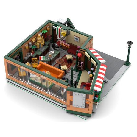 MOC - 54894 Modular Central Perk Cafe & Pub - LesDiy - MOC