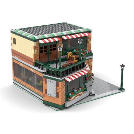 MOC - 54894 Modular Central Perk Cafe & Pub - LesDiy - MOC