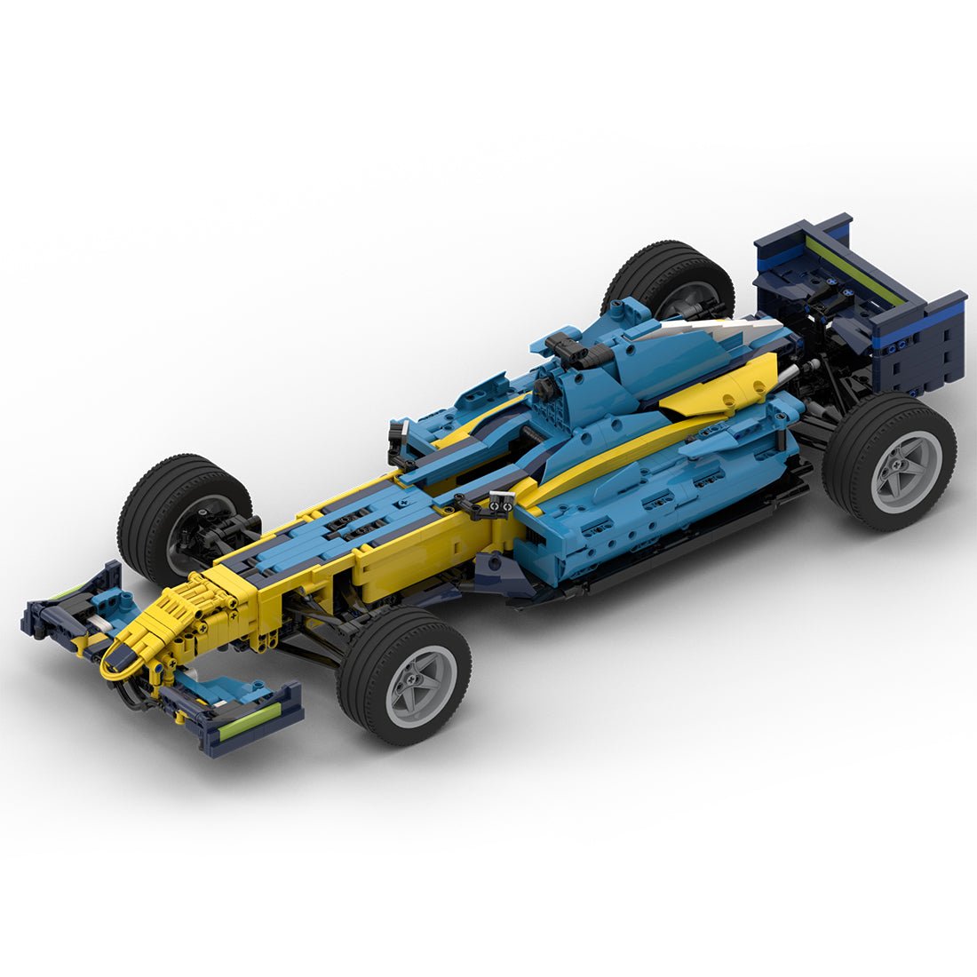 MOC-55175 RS26 1/8 Scale Formula Racing Car | LesDiy