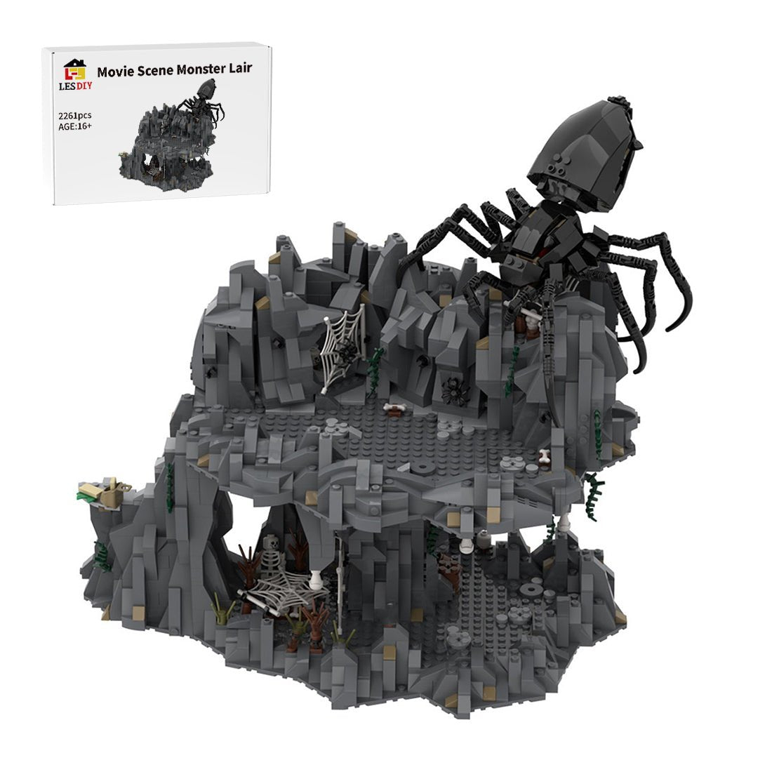 MOC - 55839 Shelob's Lair - LesDiy - 