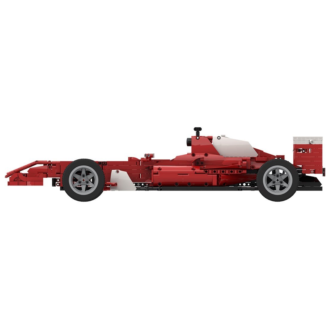 MOC-55987 F2004 1/8 Scale Formula Racing Car | LesDiy