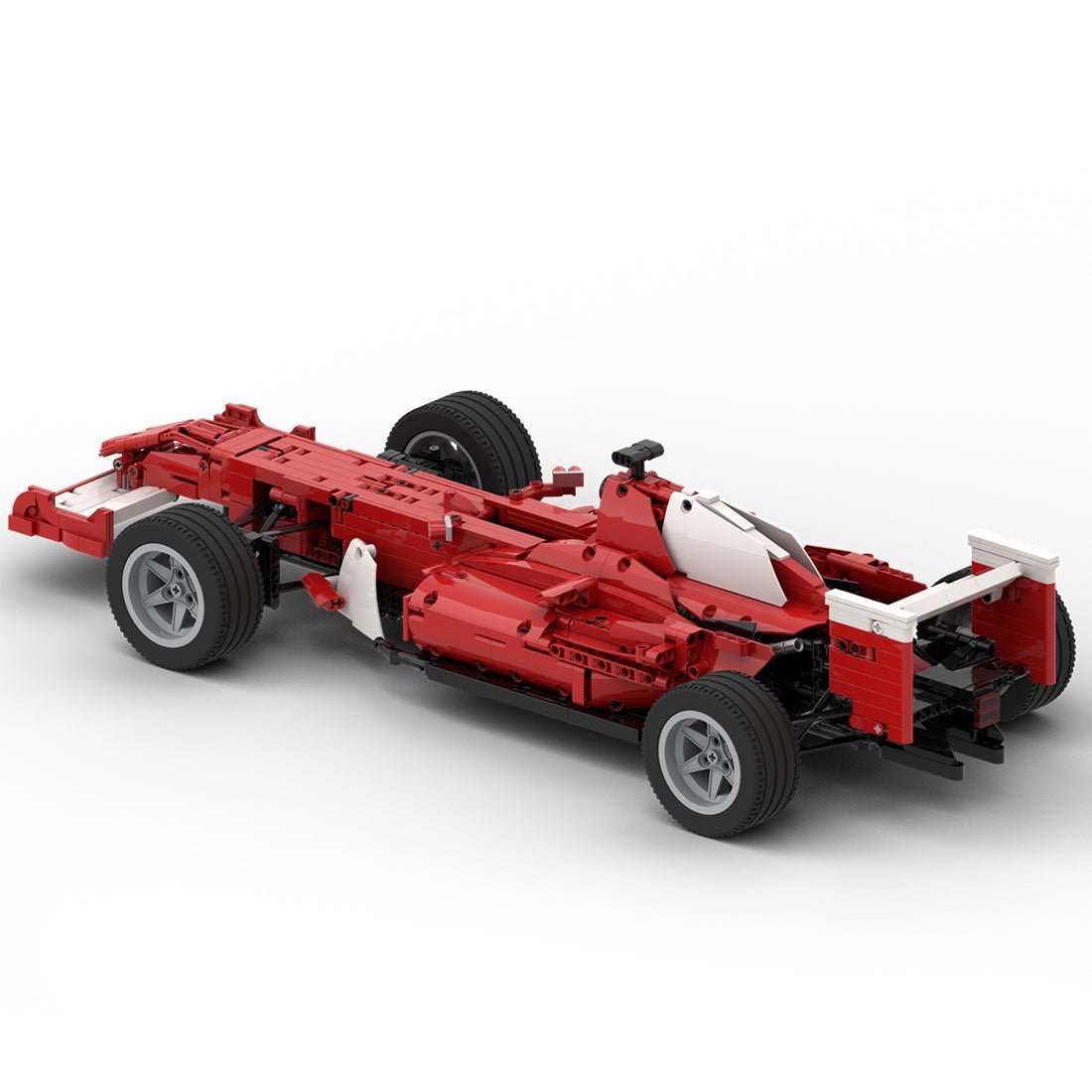 MOC - 55987 F2004 1/8 Scale Formula Racing Car - LesDiy - 