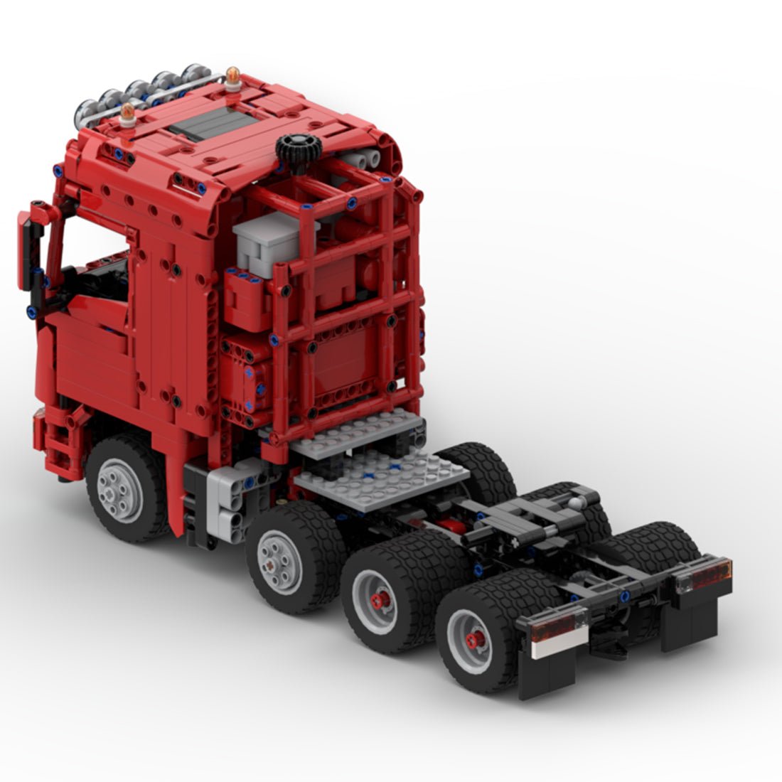 MOC - 56213 Modern Heavy Truck Building Blocks Set - LesDiy - 
