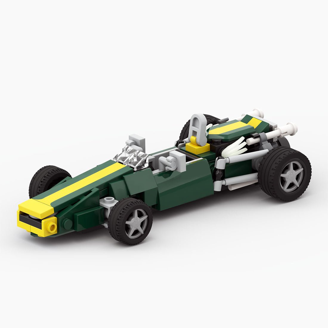 MOC - 56793 60s collection - 4 models - scale 1:27 Building Blocks - LesDiy - 