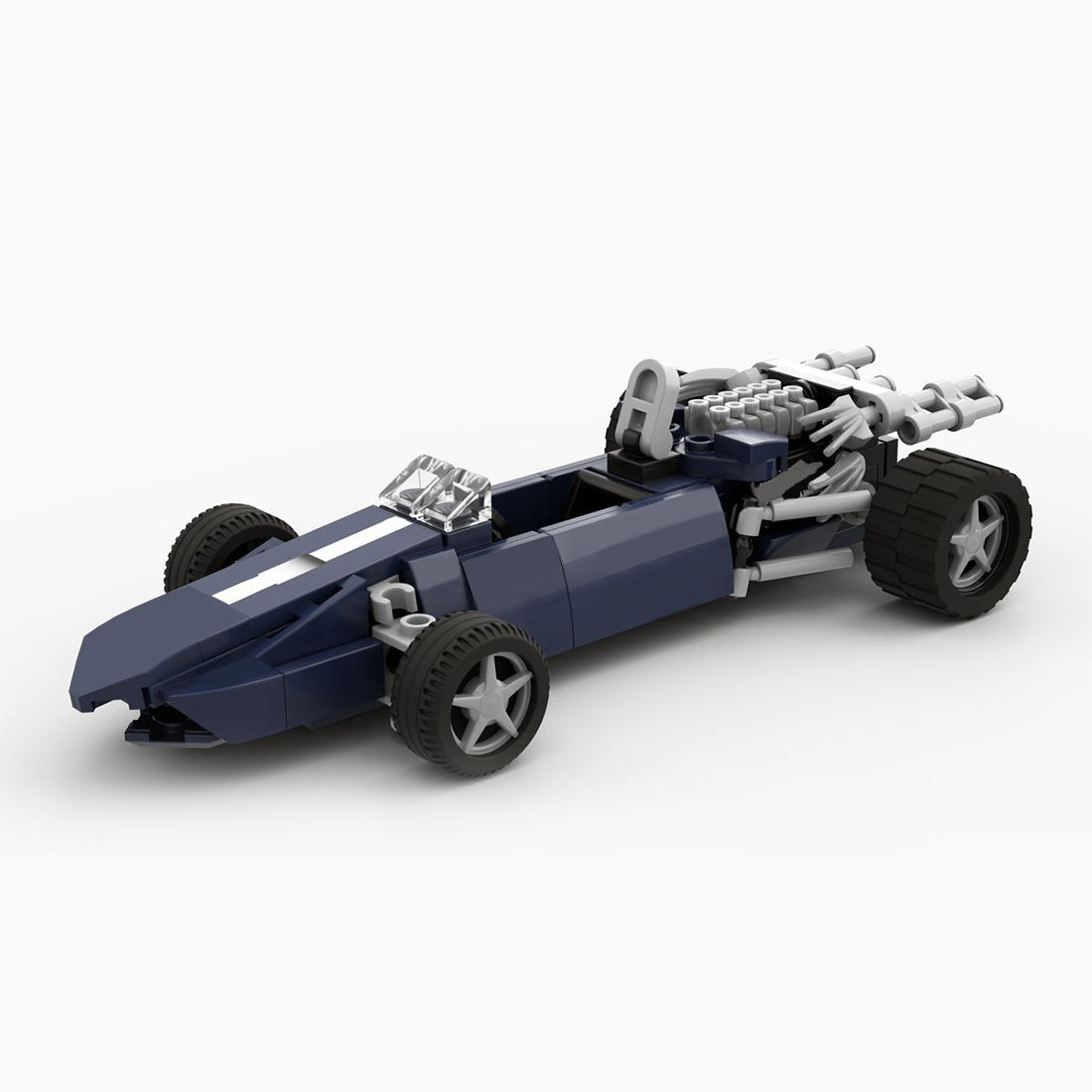 MOC - 56793 60s collection - 4 models - scale 1:27 Building Blocks - LesDiy - 