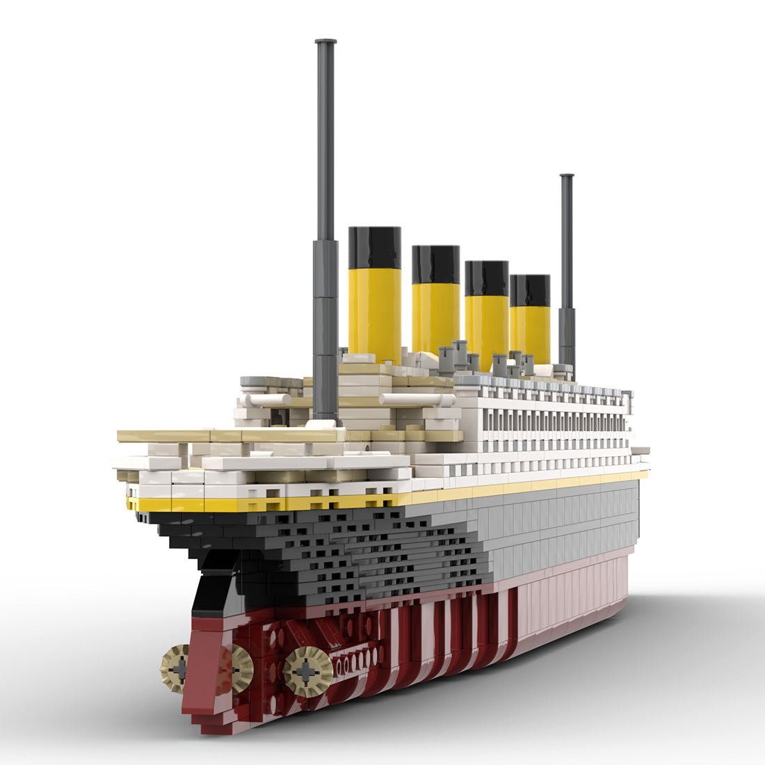 MOC - 57717 1/400 RMS Olympic Building Blocks - LesDiy - Building Blocks - 