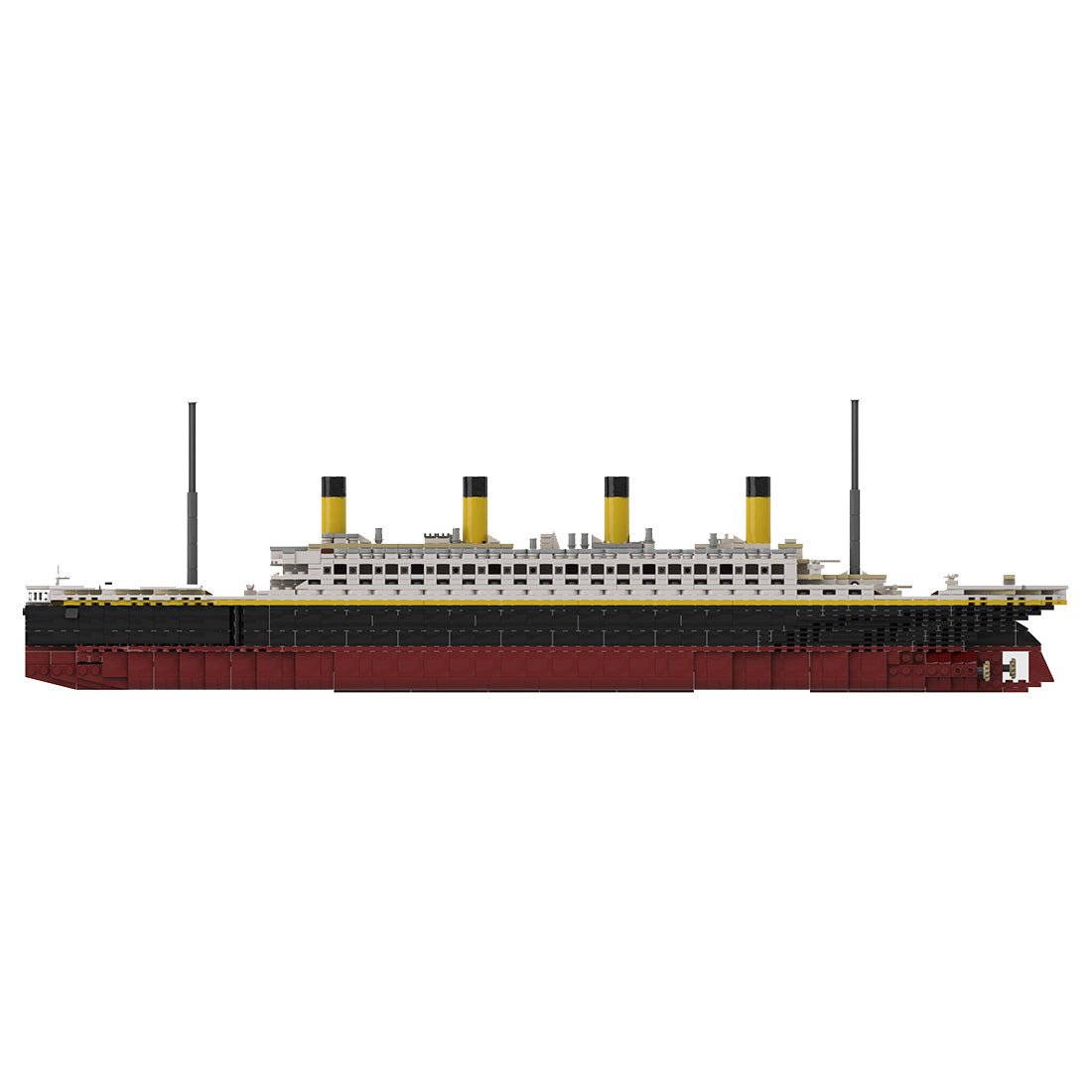 MOC - 57717 1/400 RMS Olympic Building Blocks - LesDiy - Building Blocks - 