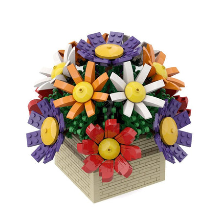 MOC-60178 Flower Bonsai Bouquet | LesDiy
