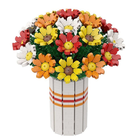 MOC - 60822 Flowers Bouquet - LesDiy
