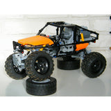 MOC-61810 Trial Crawler Enhanced Edition RC Rock Crawler Building Blocks-LesDiy-MOC-