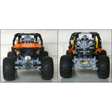 MOC-61810 Trial Crawler Enhanced Edition RC Rock Crawler Building Blocks-LesDiy-MOC-