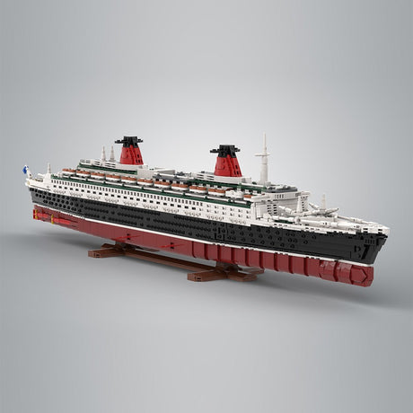 MOC - 62291 1/400 Scale SS France Building Blocks - LesDiy - Building Blocks