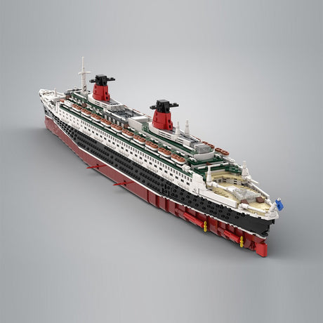 MOC - 62291 1/400 Scale SS France Building Blocks - LesDiy - Building Blocks