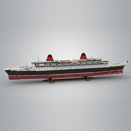 MOC - 62291 1/400 Scale SS France Building Blocks - LesDiy - Building Blocks