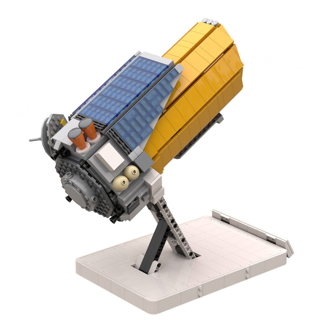 MOC-68559 Kepler Space Telescope Model Building Blocks| LesDiy