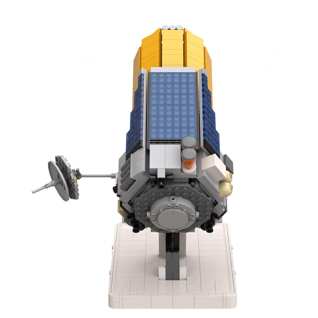 MOC-68559 Kepler Space Telescope Model Building Blocks| LesDiy