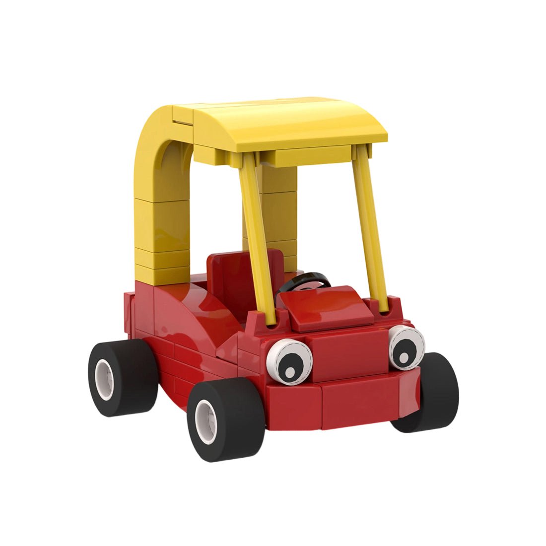 MOC-69845 Cozy Coupe Deep Building Blocks-LesDiy - 