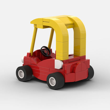 MOC-69845 Cozy Coupe Deep Building Blocks-LesDiy - 