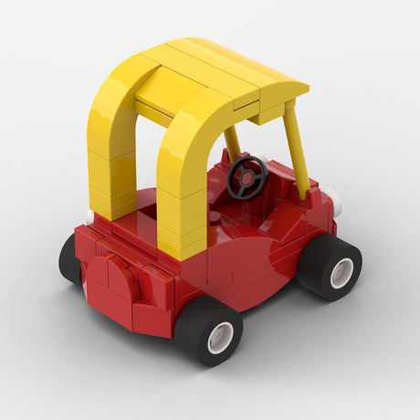 MOC-69845 Cozy Coupe Deep Building Blocks-LesDiy - 