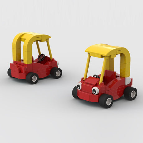 MOC-69845 Cozy Coupe Deep Building Blocks-LesDiy - 