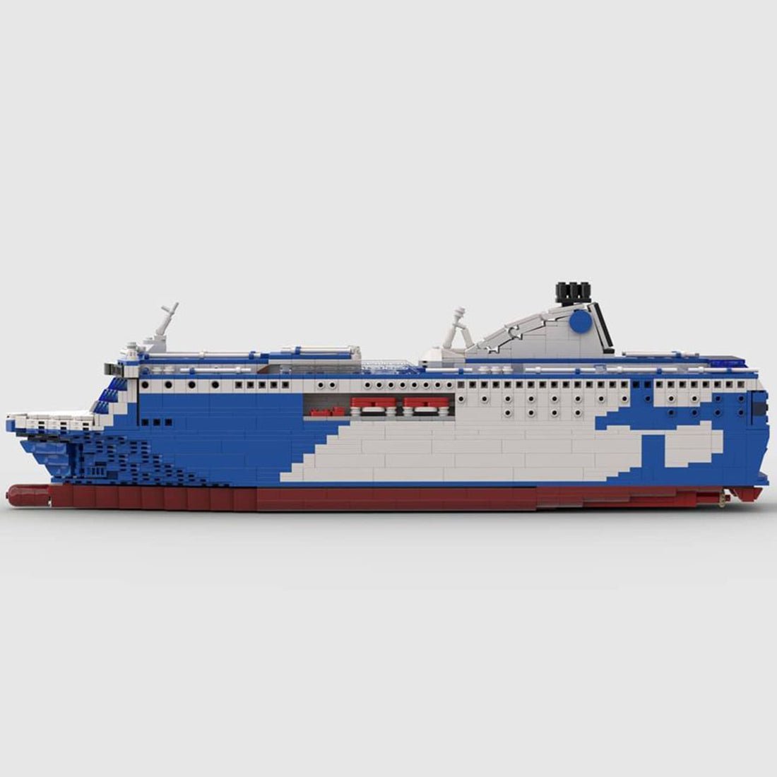 MOC - 70050 1/325 Scale MS Finlandia Building Blocks - LesDiy - Building Blocks - 