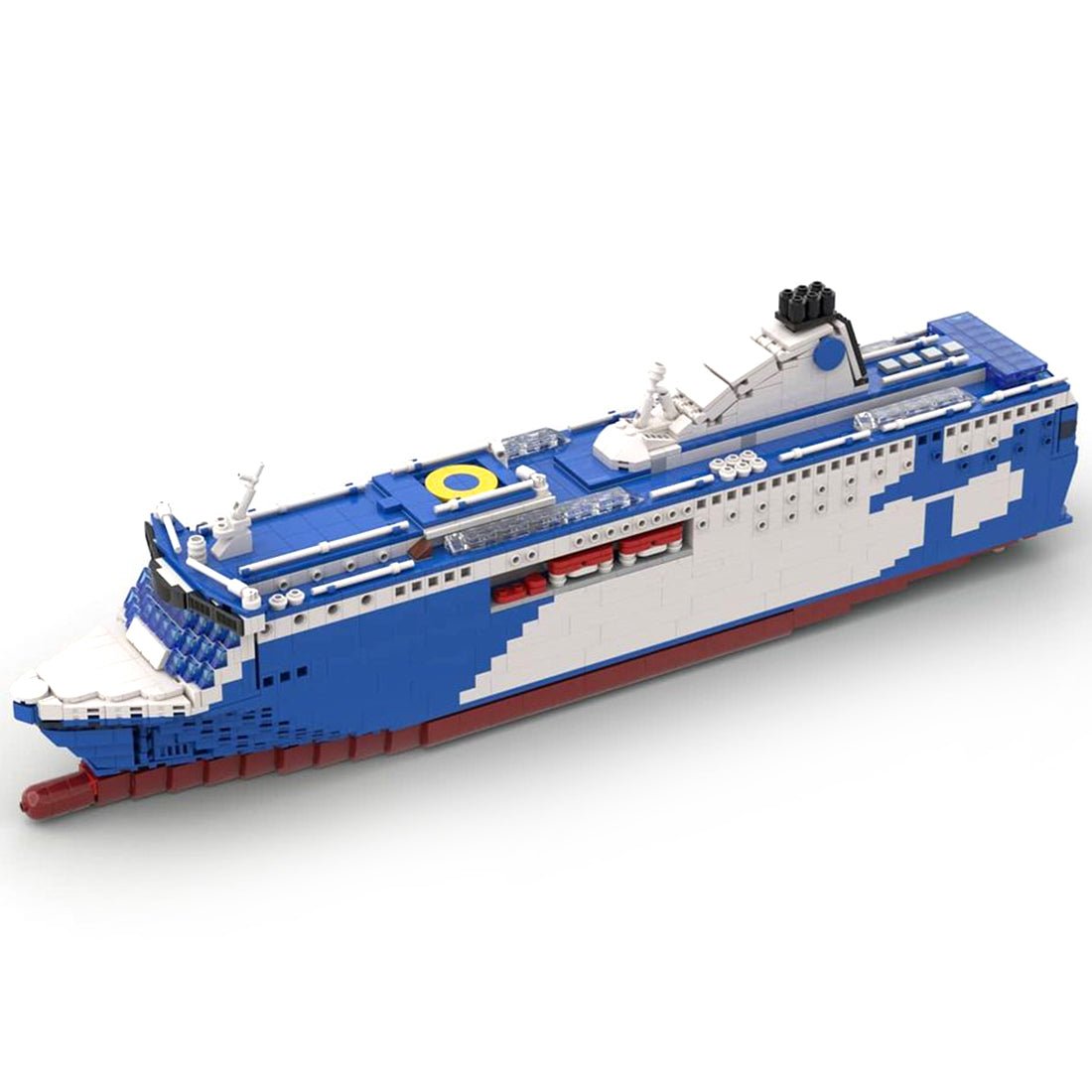 MOC - 70050 1/325 Scale MS Finlandia Building Blocks - LesDiy - Building Blocks - 