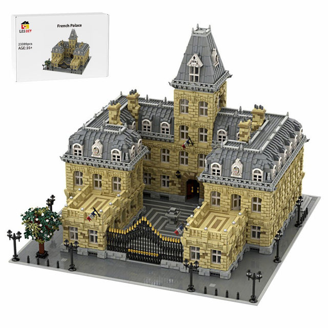 MOC - 70573 Happy Anniversary French Palace Building Blocks - LesDiy - MOC