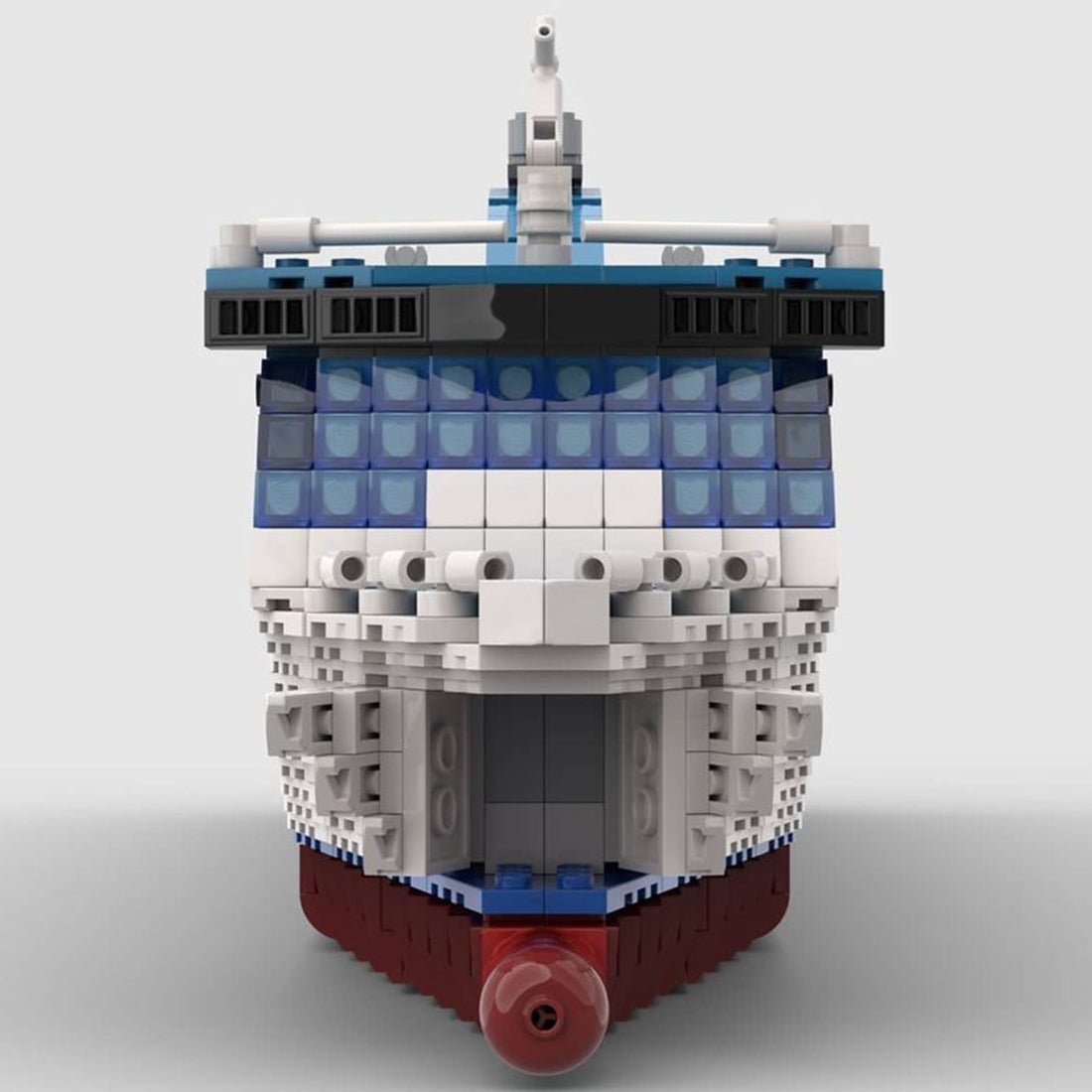 MOC-70745 Moby Aki Large Cruise Ship Building Blocks | LesDiy