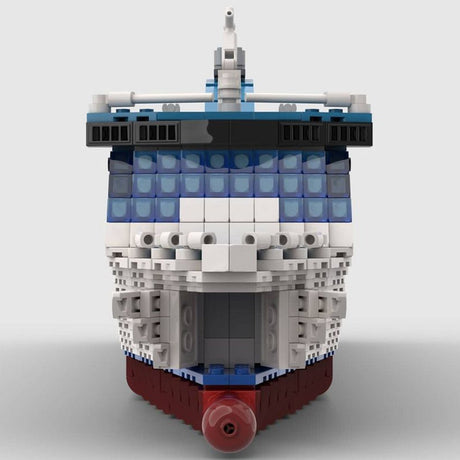 MOC - 70745 Moby Aki Large Cruise Ship Building Blocks - LesDiy - 