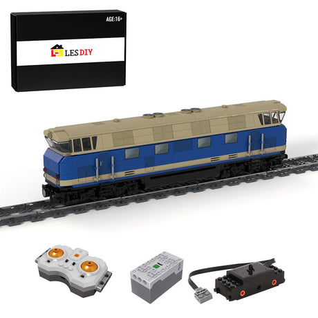 MOC - 71355 BR118 (118 059 - 5) of the Deutsche Reichsbahn Building Blocks - LesDiy - Locomotive