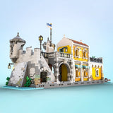 MOC-71657 & MOC-108172 Pirate Harbor Fortress Bundle Building Blocks-LesDiy-MOC-