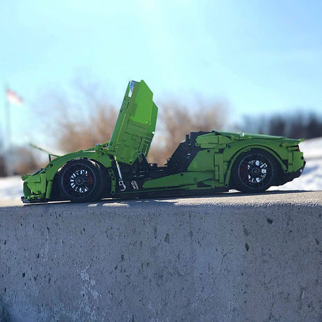 MOC - 72491 Lamborghini Huracan Evo Spyder - Dynamic - LesDiy - 
