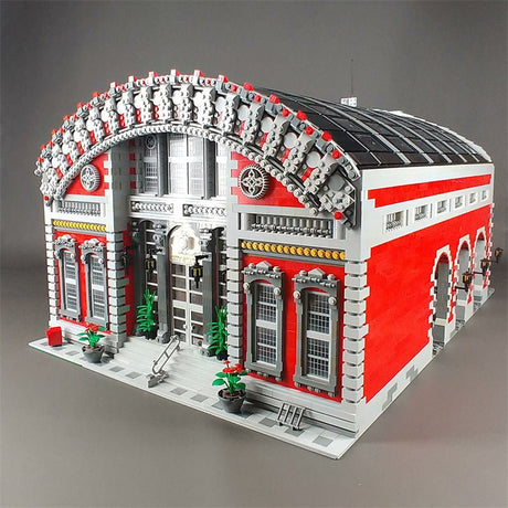 MOC - 72682 Train Station - LesDiy - MOC