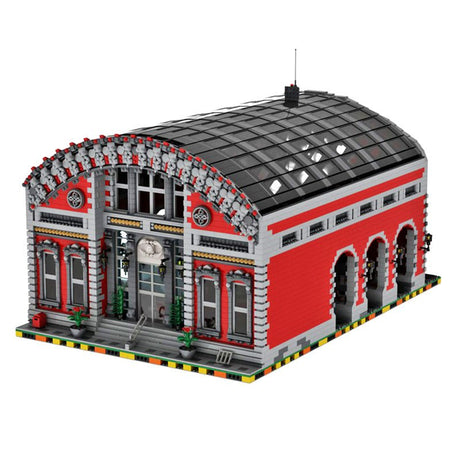 MOC - 72682 Train Station - LesDiy - MOC