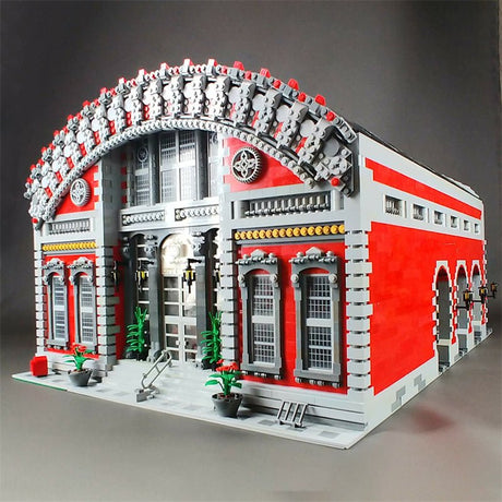 MOC - 72682 Train Station - LesDiy - MOC