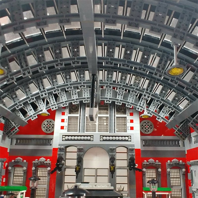 MOC - 72682 Train Station - LesDiy - MOC