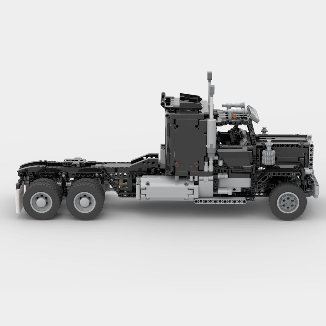 MOC - 72820 1/17 Technology RC Engineering Truck Trailer - LesDiy - 