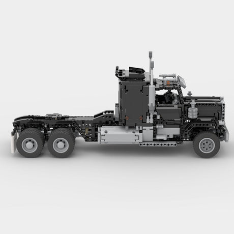 MOC - 72820 1/17 Technology RC Engineering Truck Trailer - LesDiy - 