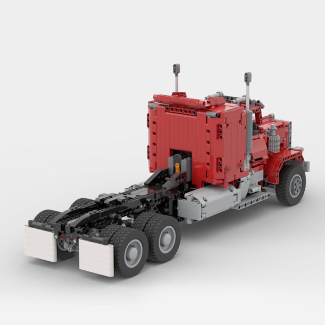 MOC - 72820 1/17 Technology RC Engineering Truck Trailer - LesDiy - 