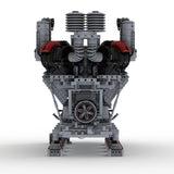 MOC - 73232 V16 Diesel Engine Model - LesDiy - 