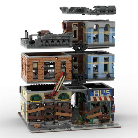 MOC - 73392 Detective's Office - Apocalypse Version - LesDiy - MOC