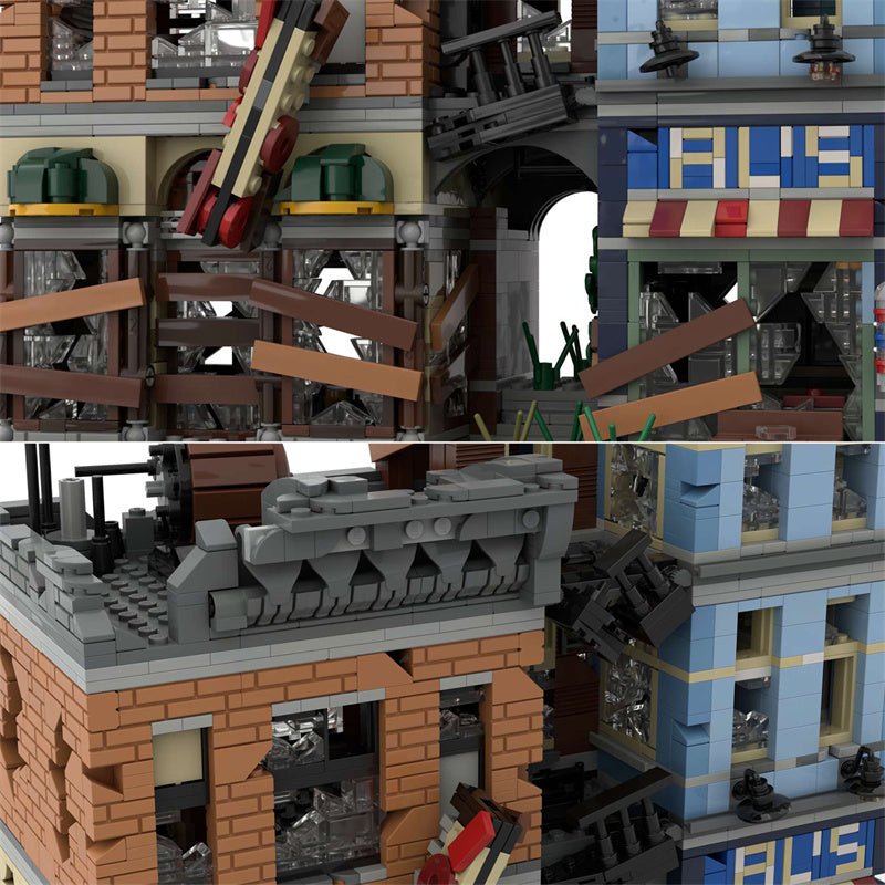 MOC - 73392 Detective's Office - Apocalypse Version - LesDiy - MOC