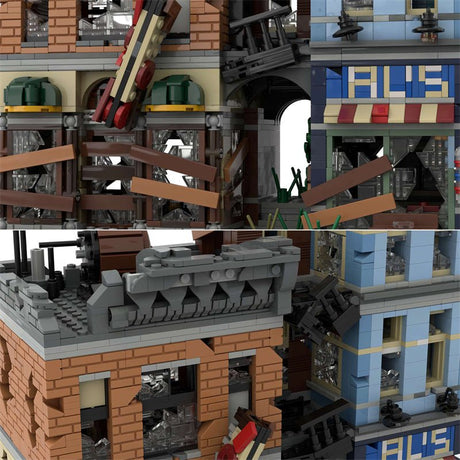MOC - 73392 Detective's Office - Apocalypse Version - LesDiy - MOC