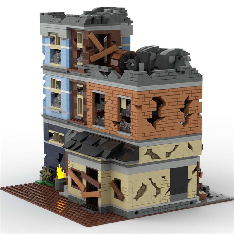 MOC - 73392 Detective's Office - Apocalypse Version - LesDiy - MOC