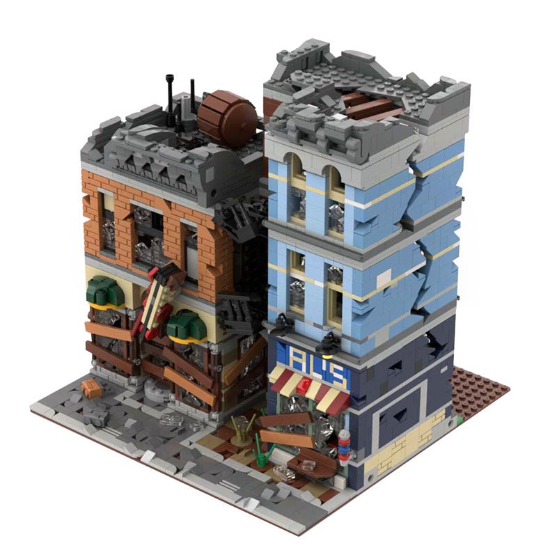 MOC - 73392 Detective's Office - Apocalypse Version - LesDiy - MOC