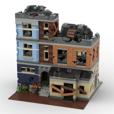MOC - 73392 Detective's Office - Apocalypse Version - LesDiy - MOC
