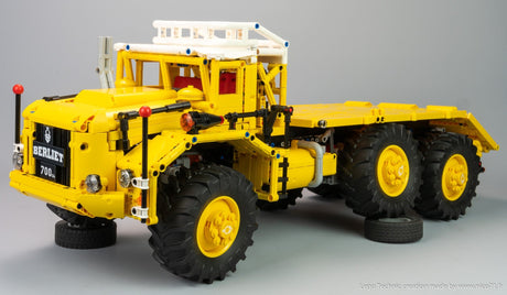 MOC-74555 Berliet T100 6x6 Heavy-Duty Transport Truck Building Blocks-LesDiy-MOC-
