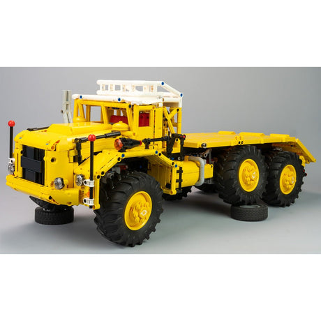 MOC-74555 Berliet T100 6x6 Heavy-Duty Transport Truck Building Blocks-LesDiy-MOC-
