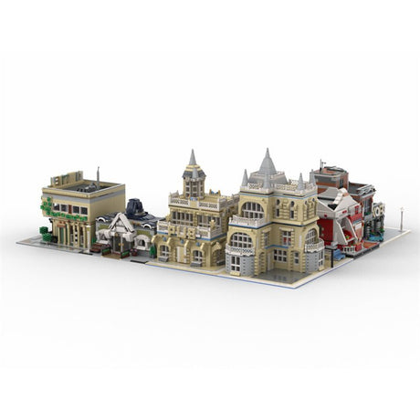 MOC - 74911 Alternative Modular Street - LesDiy - MOC
