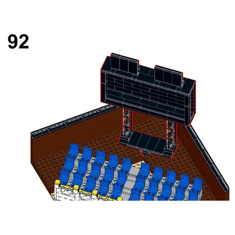 MOC - 76626 Modular Baseball Stadium - LesDiy